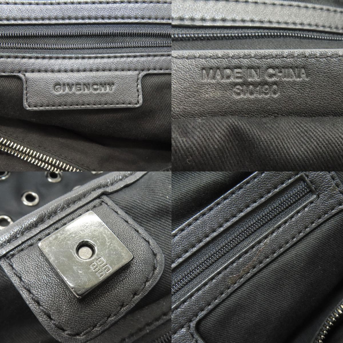 Givenchy Punching Tote Bag Nylon Material Ladies [Used] [GIVENCHY] 6