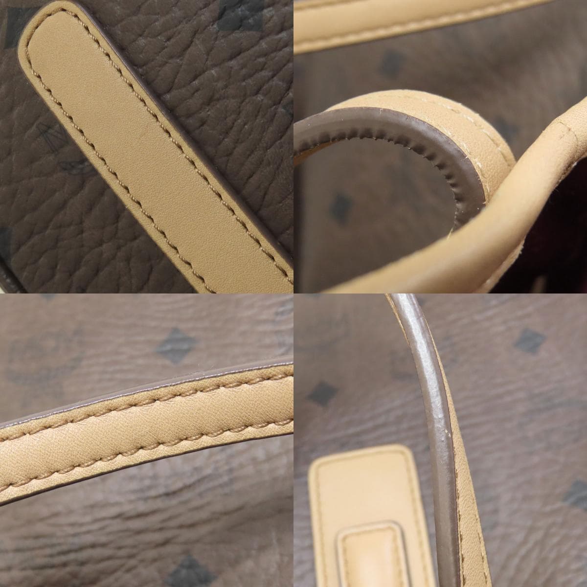 MCM Logo Tote Bag PVC for Women [Used] [MCM] 9