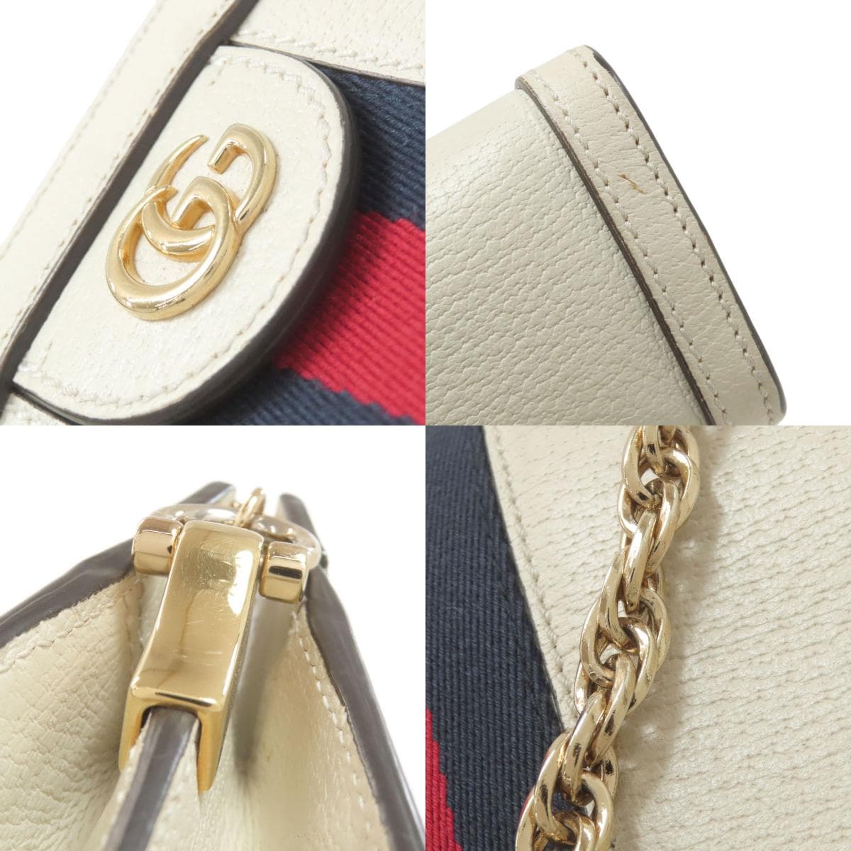 Gucci 503877 Ophidia Sherry Line Shoulder Bag Leather Women's [Used] [GUCCI] 503877 9