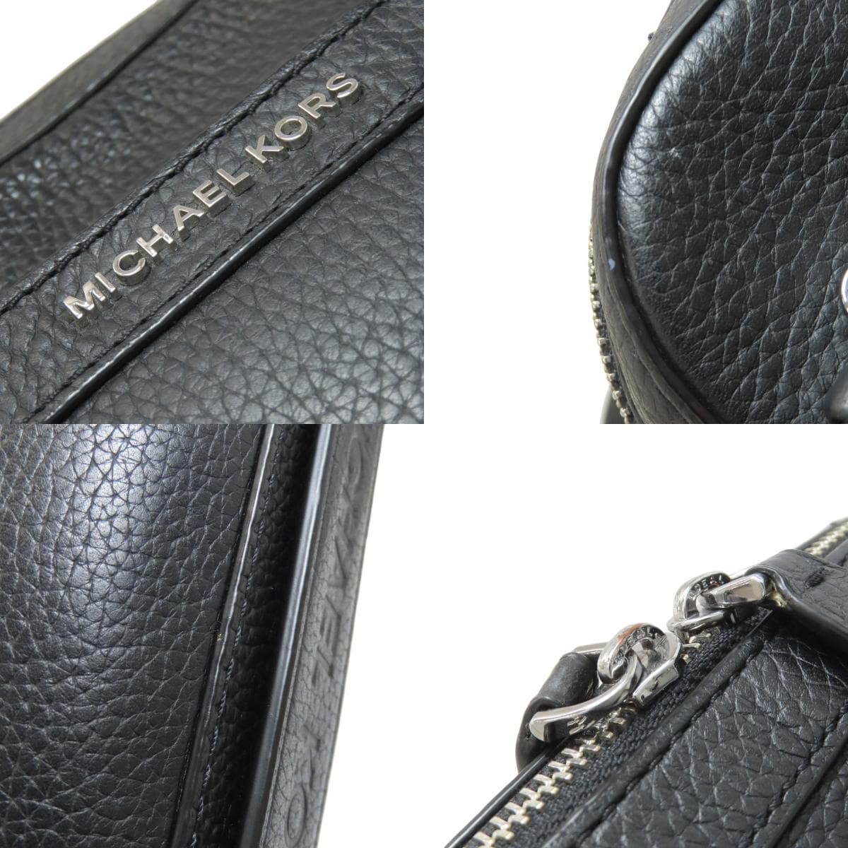 Michael Kors Logo Shoulder Bag Leather Women's [Used] [Michael Kors] 8