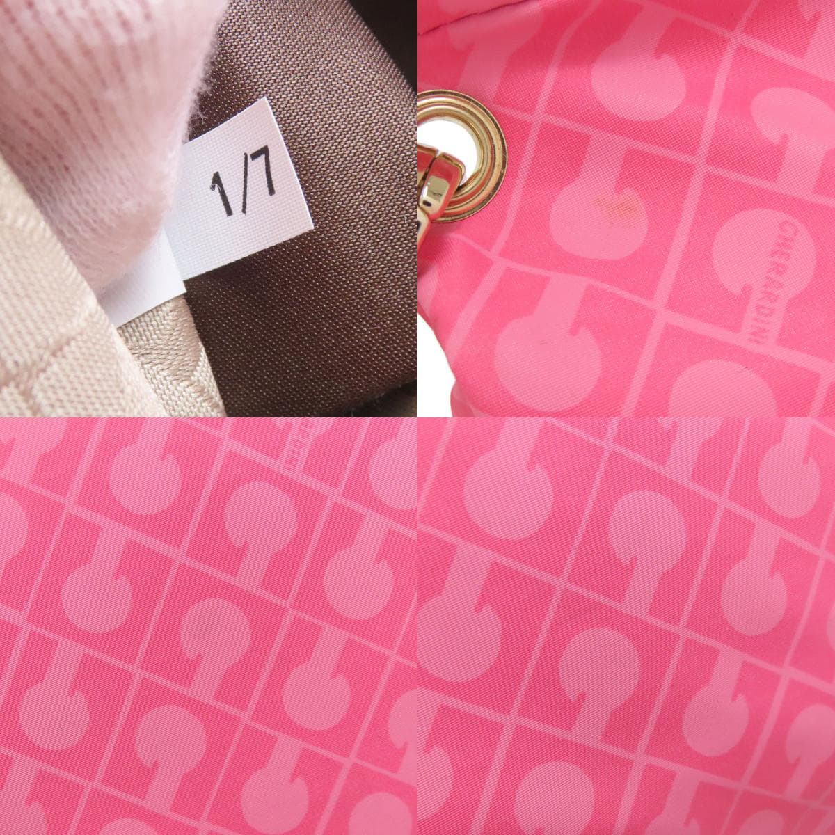 Gherardini logo motif shoulder bag polyurethane ladies [Used] [GHERARDINI] 8