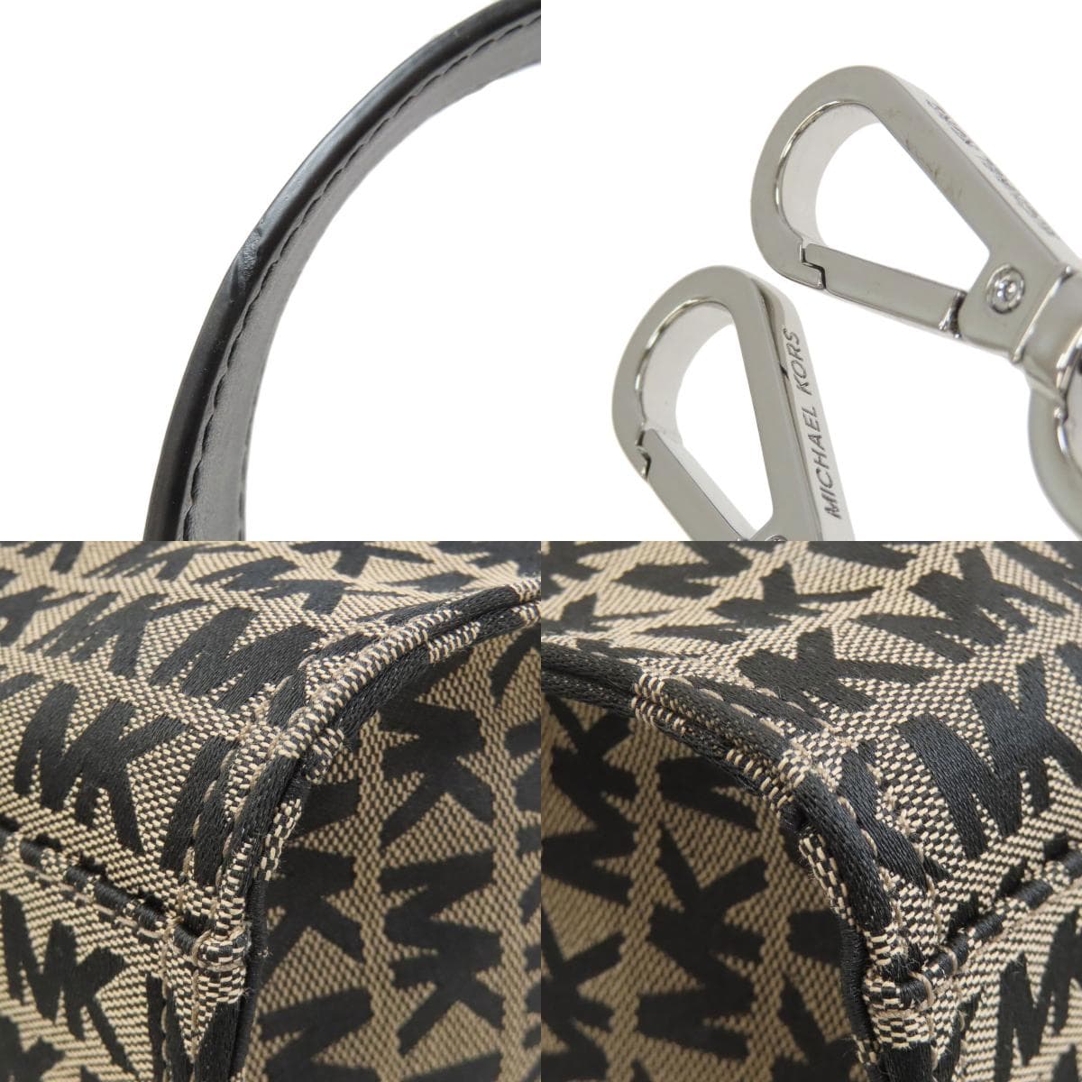 Michael Kors MK Signature 2WAY Tote Bag Canvas Ladies [Used] [Michael Kors] 9