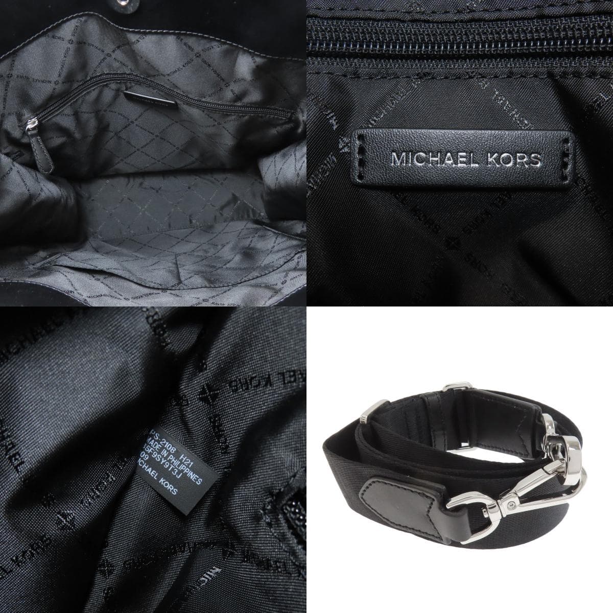 Michael Kors MK Signature 2WAY Tote Bag Canvas Ladies [Used] [Michael Kors] 5