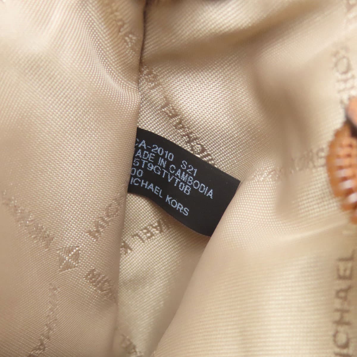 Michael Kors MK Signature 2WAY Handbag PVC Ladies [Used] [Michael Kors] 7