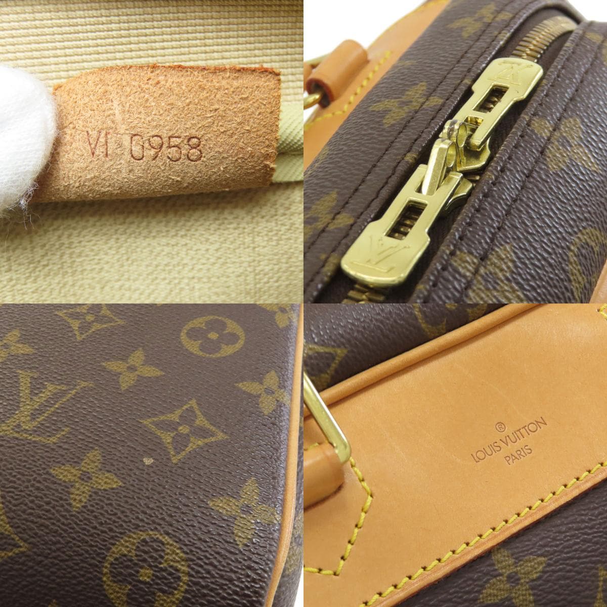 Louis Vuitton M47270 Deauville Handbag Monogram Canvas Ladies [Used] [LOUIS VUITTON] M47270 7