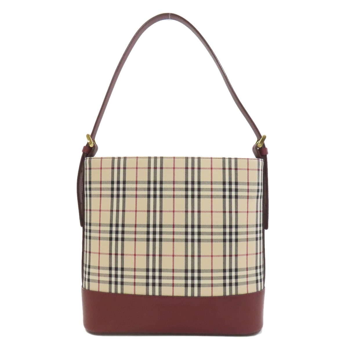 Burberry One Shoulder Burberry Check Nova Check Shoulder Bag Canvas Ladies [Used] [BURBERRY]