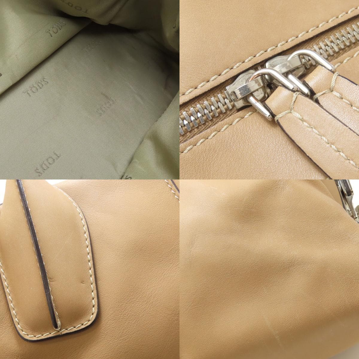 Tod's 2WAY Handbag Leather Ladies [Used] [TODS] 6