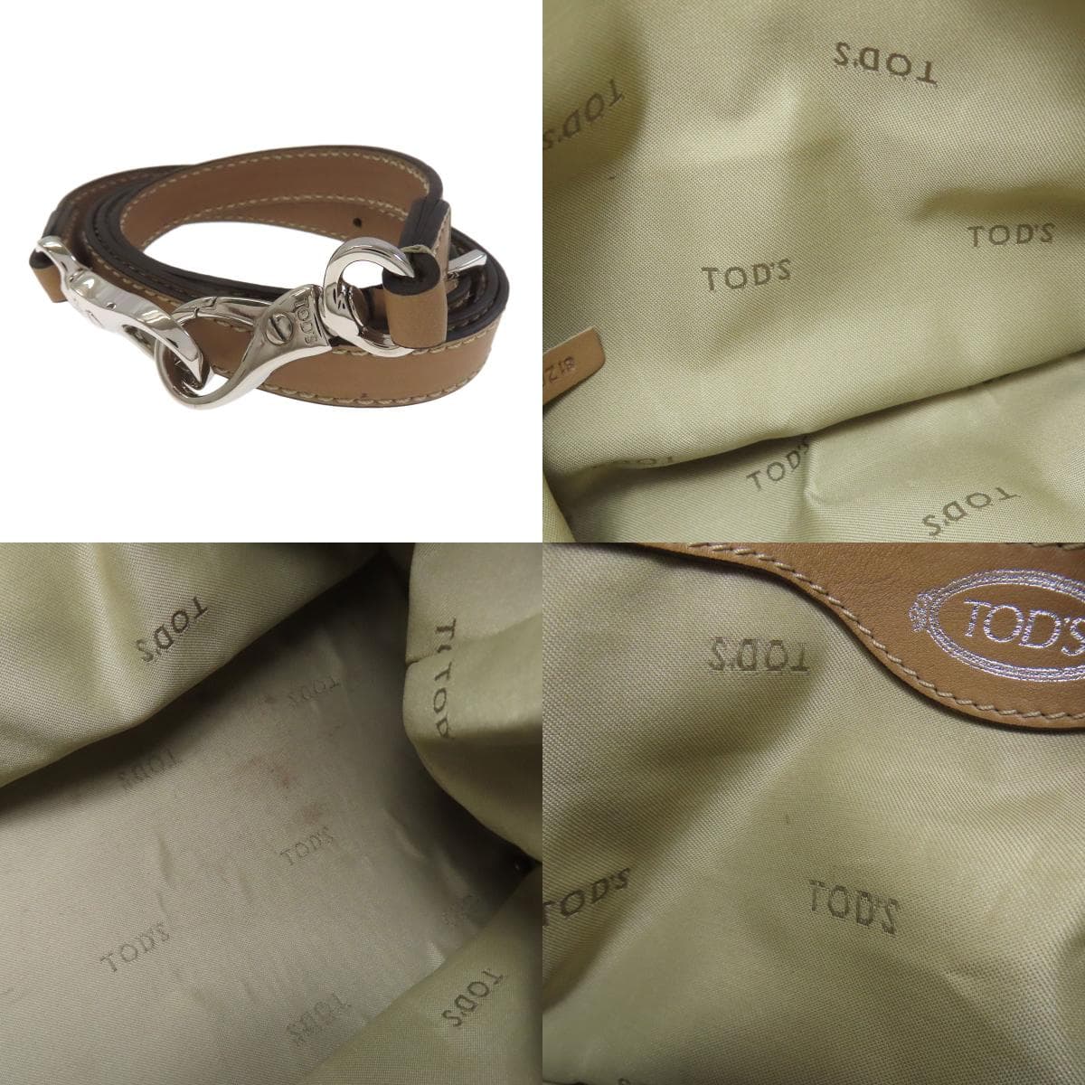 Tod's 2WAY Handbag Leather Ladies [Used] [TODS] 5