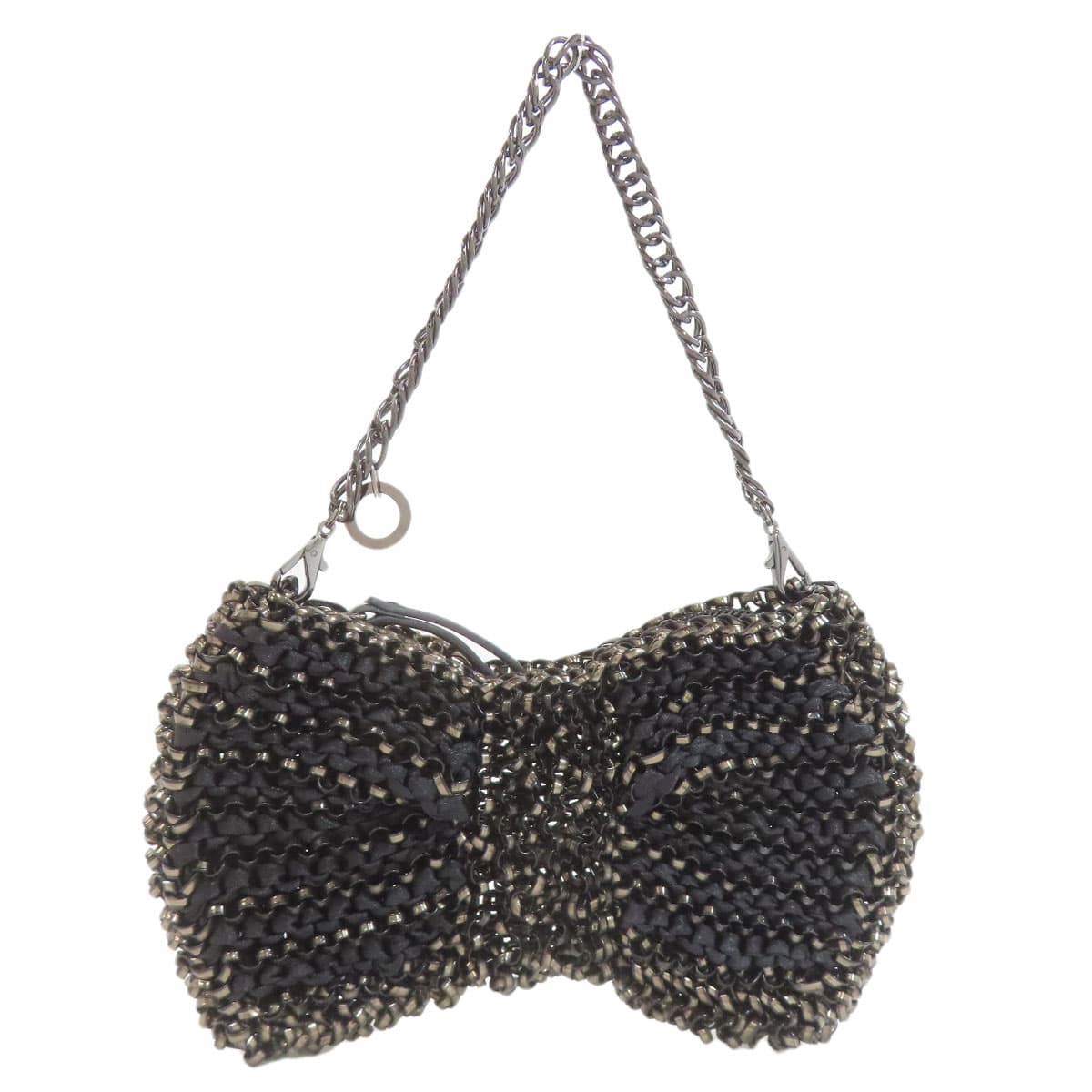 Anteprima Wire Bag Ribbon Motif Handbag PVC Ladies [Used] [ANTEPRIMA]