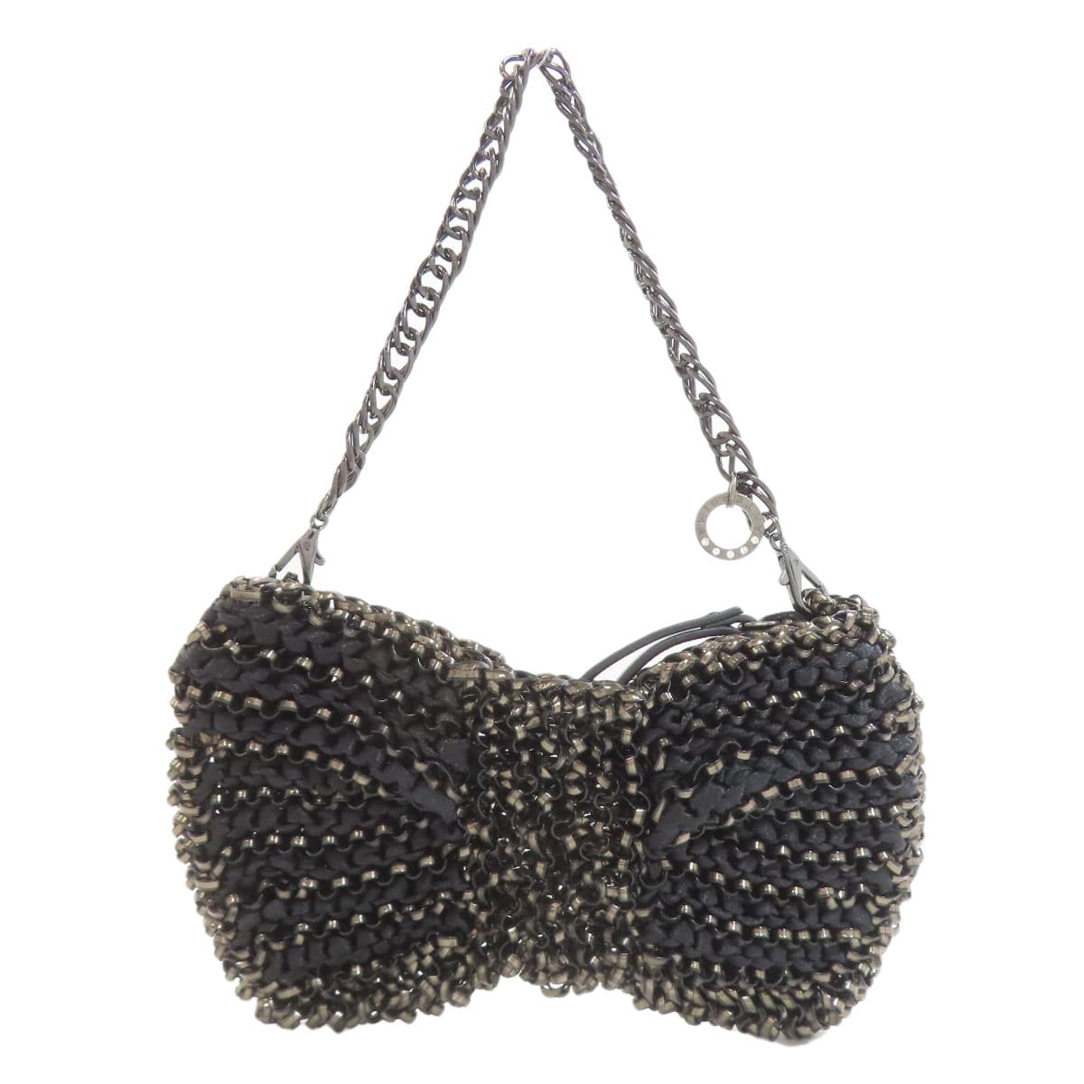 Anteprima Wire Bag Ribbon Motif Handbag PVC Ladies [Used] [ANTEPRIMA] 2