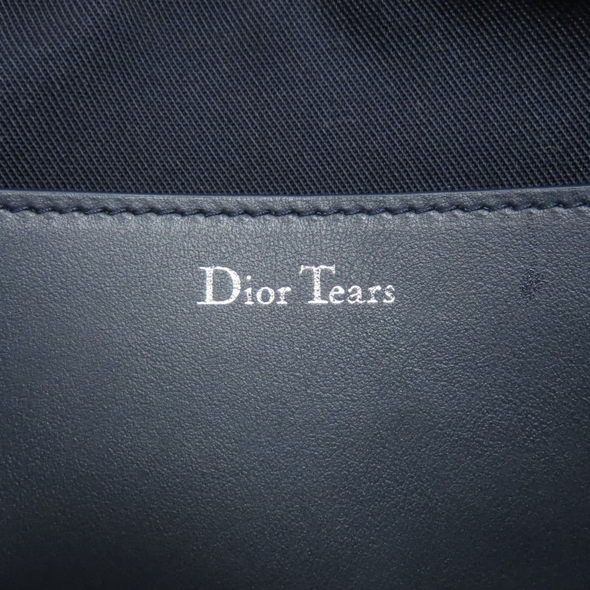 Christian Dior Dior Tears Oblique Accessory Pouch Canvas Ladies [Used] [CHRISTIAN DIOR] 5