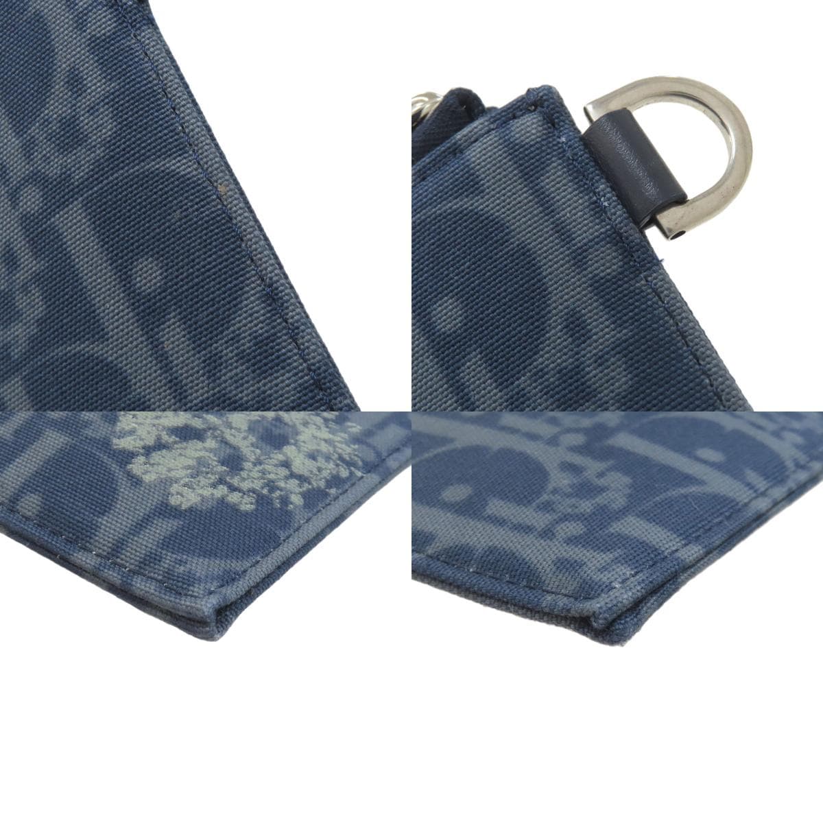 Christian Dior Dior Tears Oblique Accessory Pouch Canvas Ladies [Used] [CHRISTIAN DIOR] 9