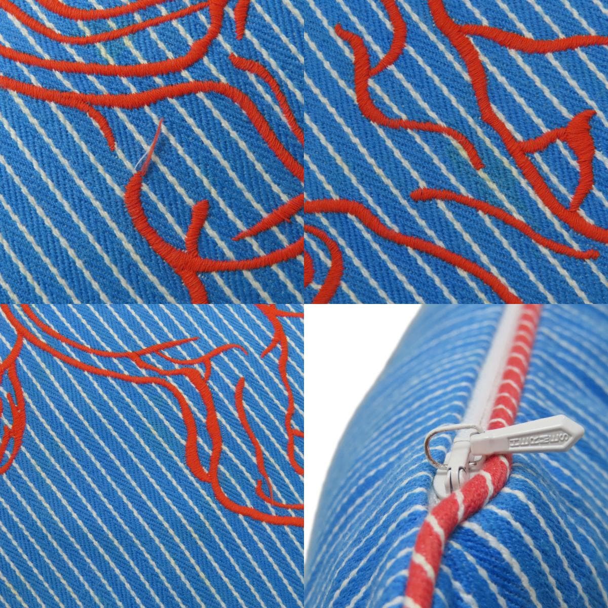 Hermes Cushion Horse Pattern Object Canvas Ladies [Used] [HERMES] 10