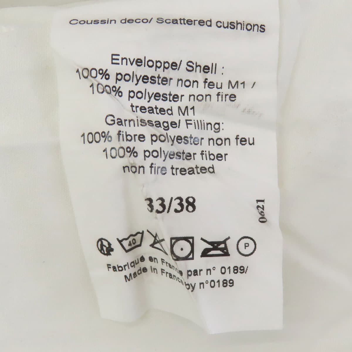 Hermes Cushion Horse Pattern Object Canvas Ladies [Used] [HERMES] 8