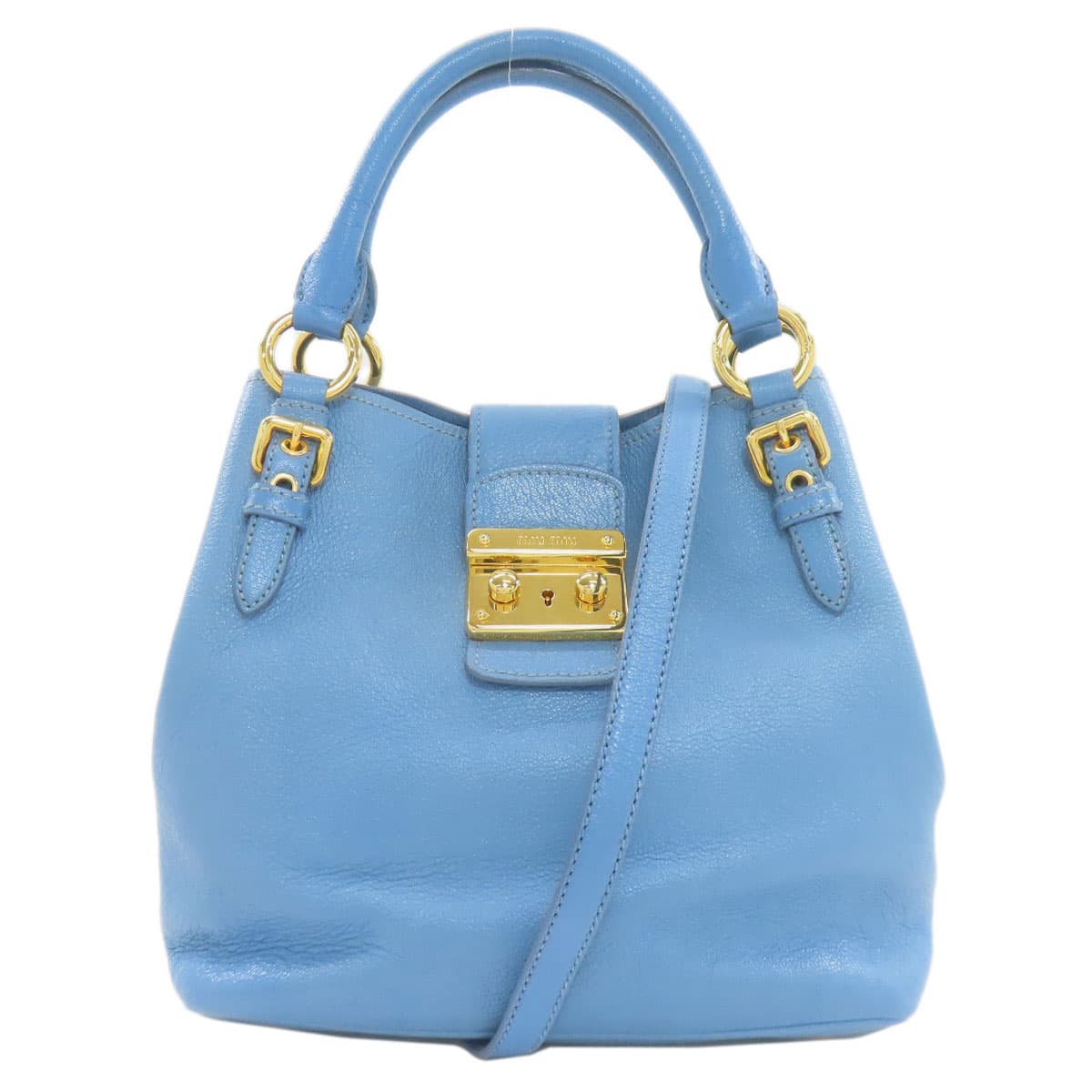 Miu Miu 2WAY Handbag Leather Ladies [Used] [MIUMIU]
