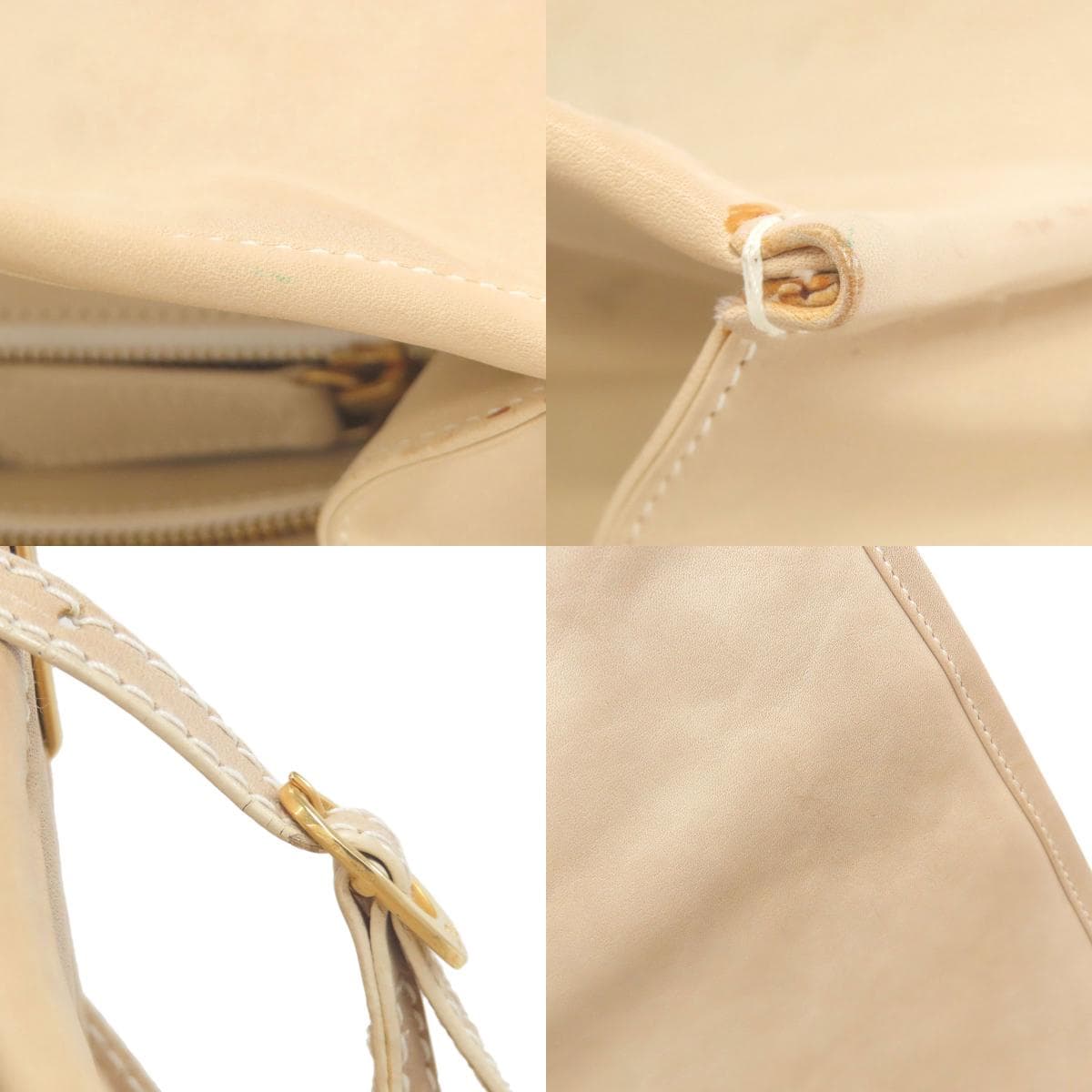 Christian Dior Logo Handbag Leather Women's [Used] [CHRISTIAN DIOR] 7