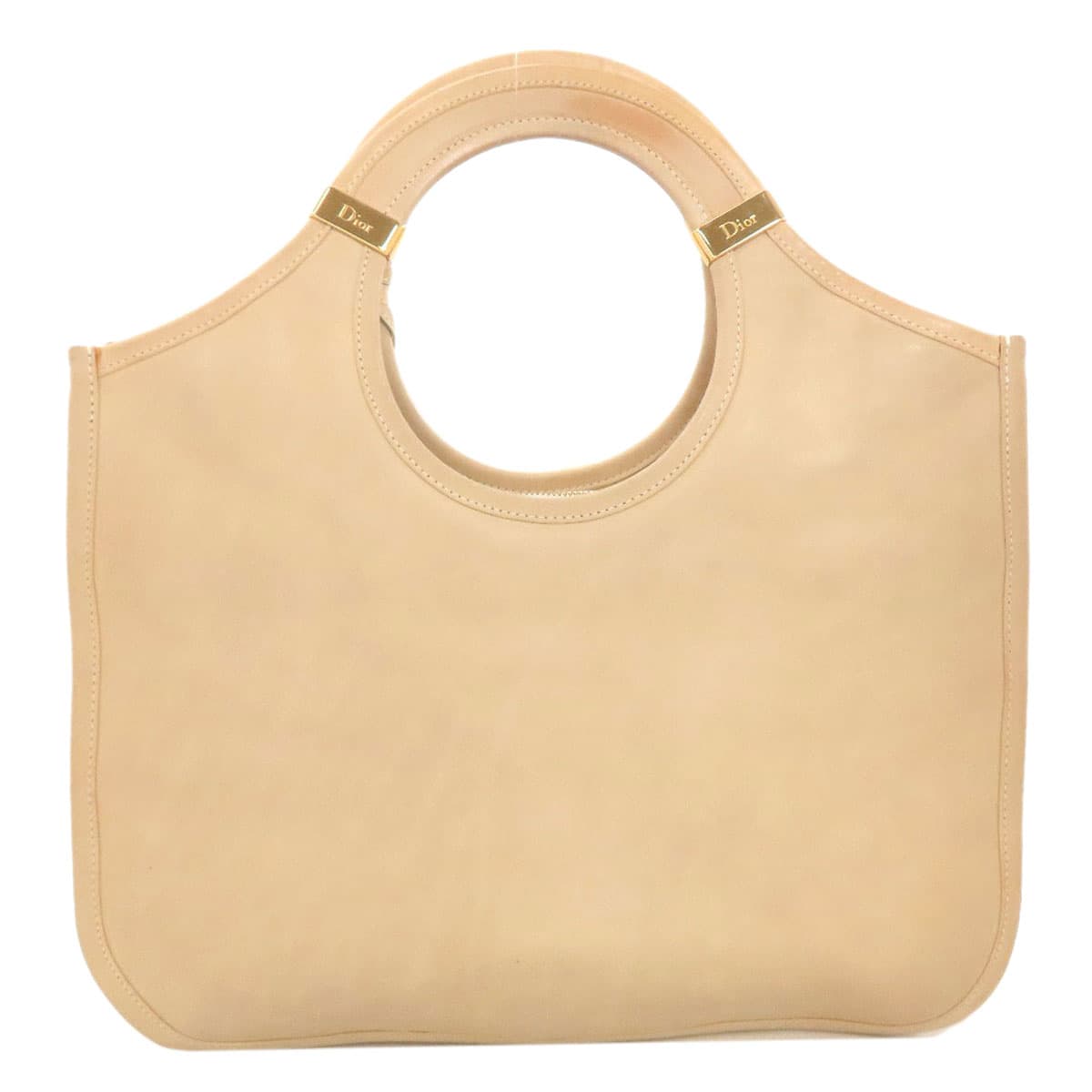 Christian Dior Logo Handbag Leather Women's [Used] [CHRISTIAN DIOR] 2