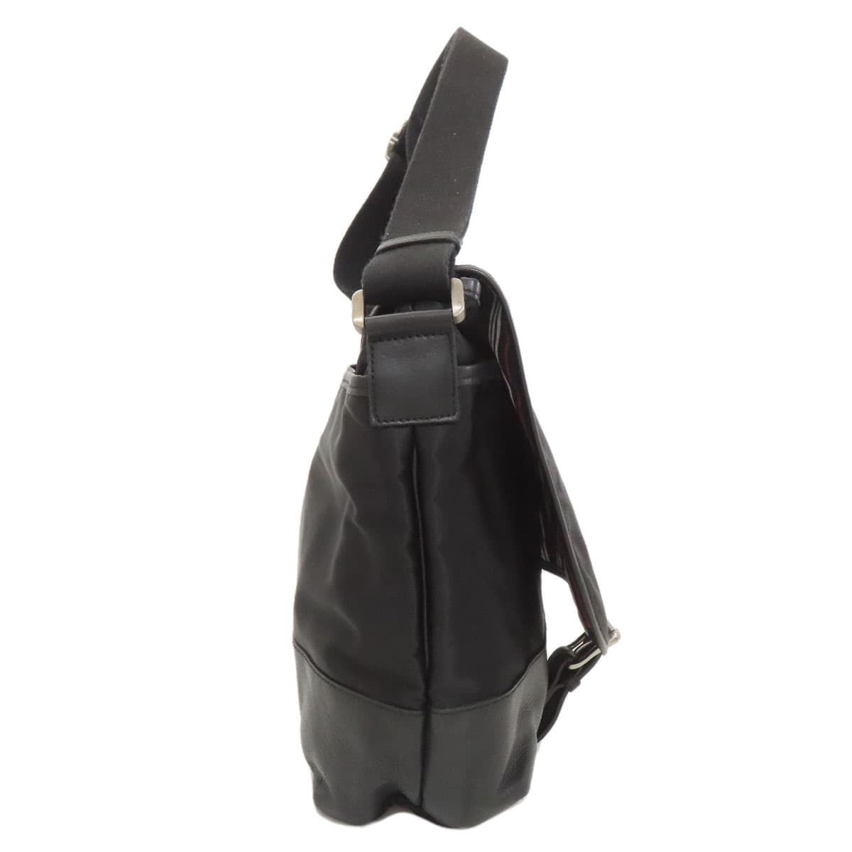 Burberry Black Label Shoulder Bag Nylon Material Ladies [Used] [BURBERRY] 3