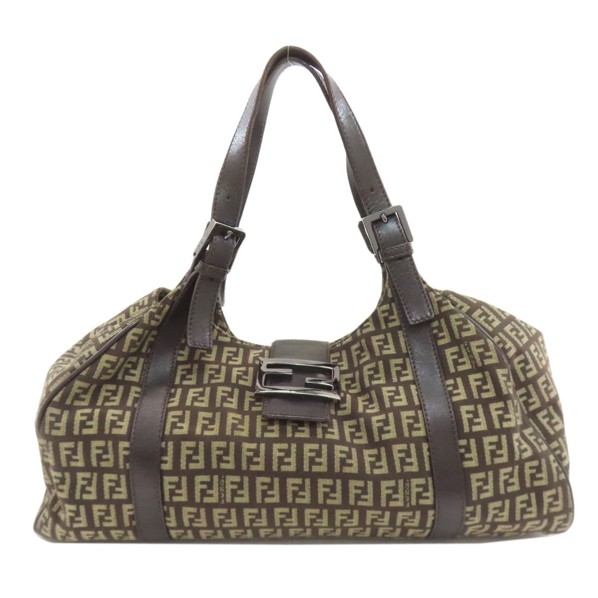 Fendi Zucchino Tote Bag Canvas Ladies [Used] [FENDI]