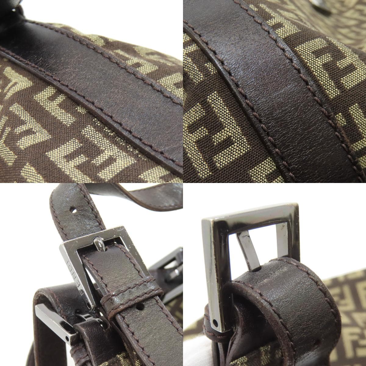 Fendi Zucchino Tote Bag Canvas Ladies [Used] [FENDI] 8