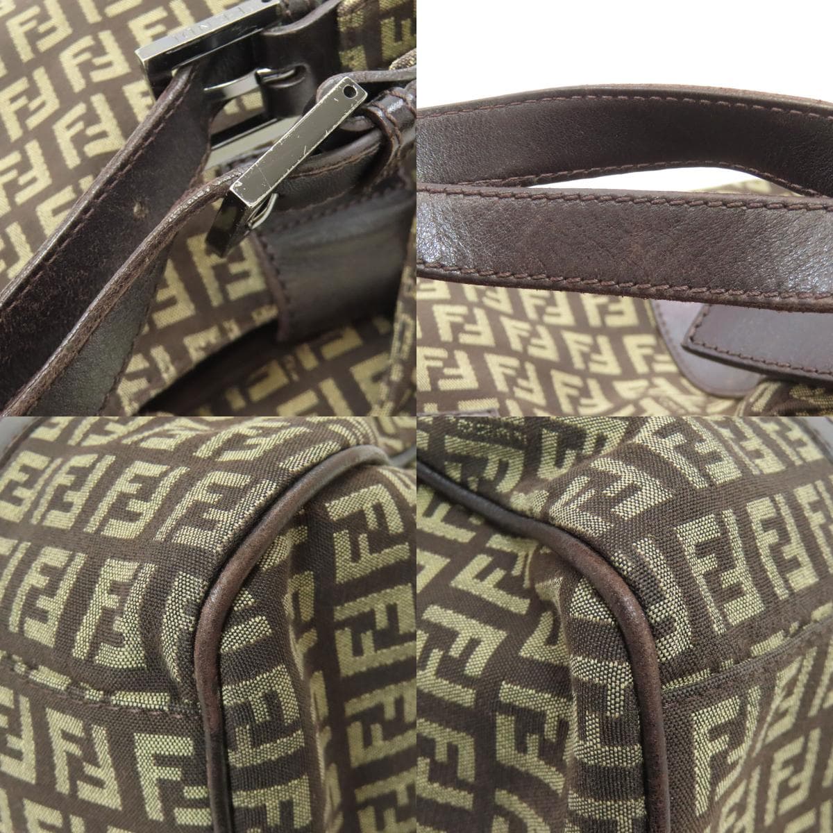 Fendi Zucchino Tote Bag Canvas Ladies [Used] [FENDI] 9