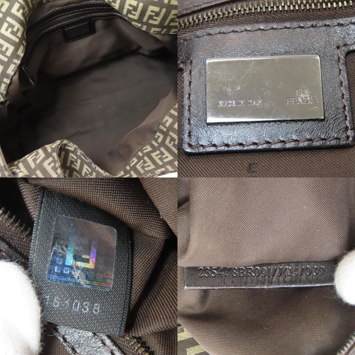 Fendi Zucchino Tote Bag Canvas Ladies [Used] [FENDI] 5