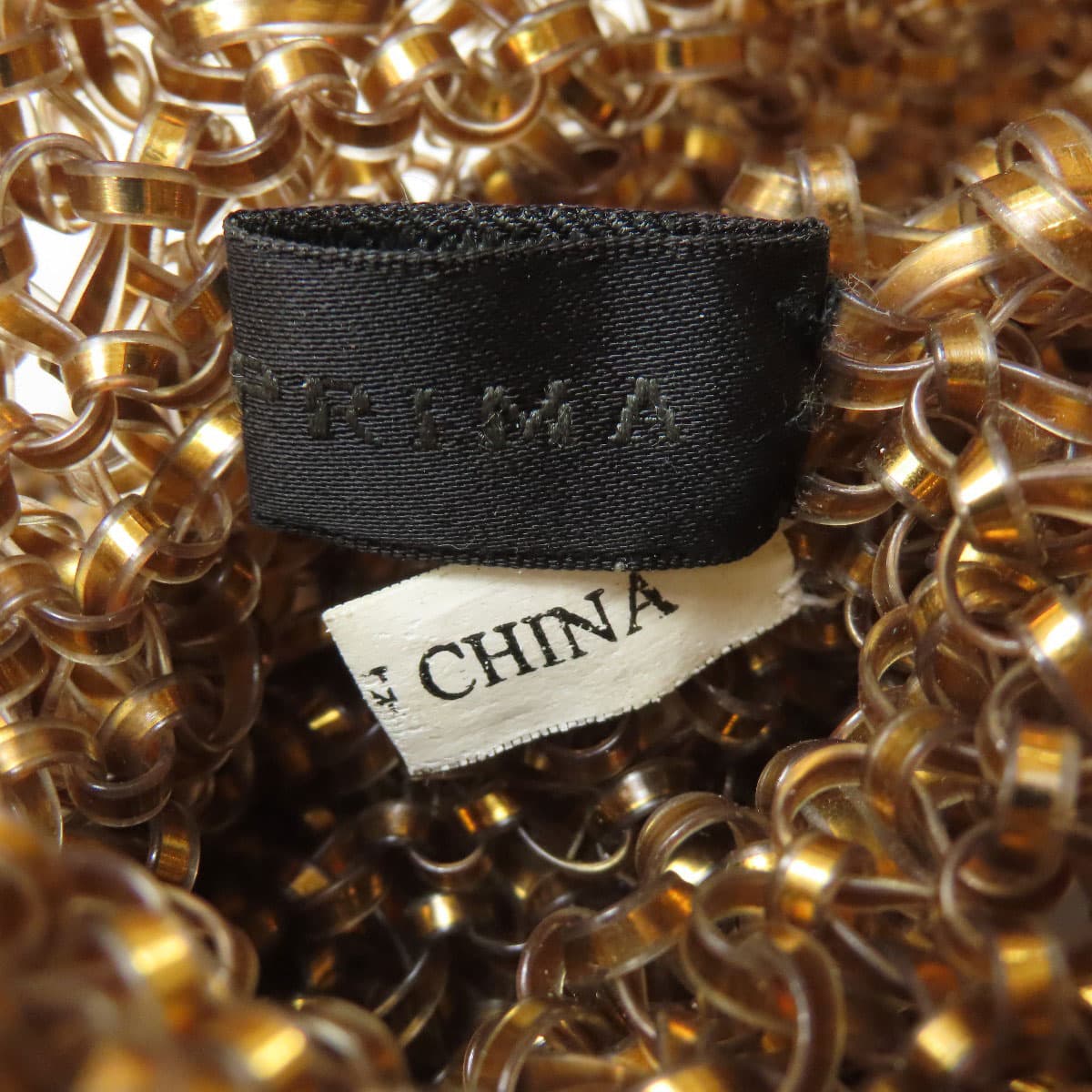 Anteprima wire bag bag charm handbag PVC ladies [Used] [ANTEPRIMA] 7