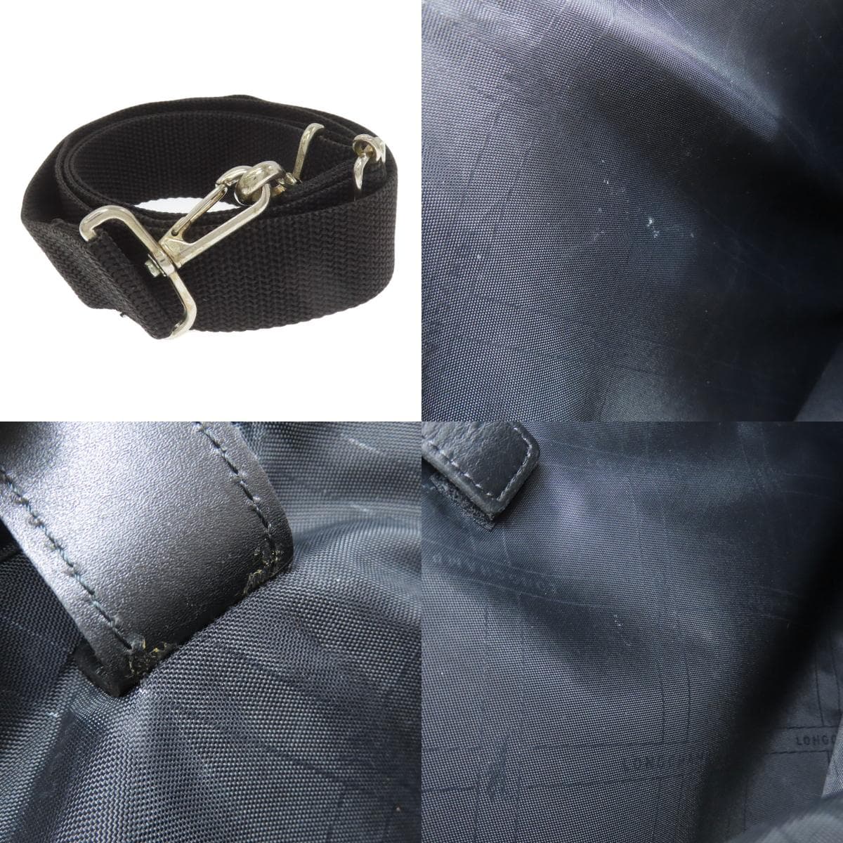 Longchamp 2WAY Business Bag Nylon Material Men's [Used] [Longchamp] 6