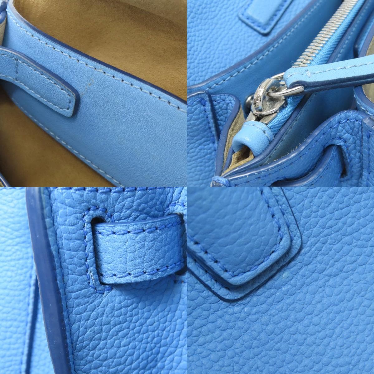 MCM 2WAY Handbag Leather Ladies [Used] [MCM] 6