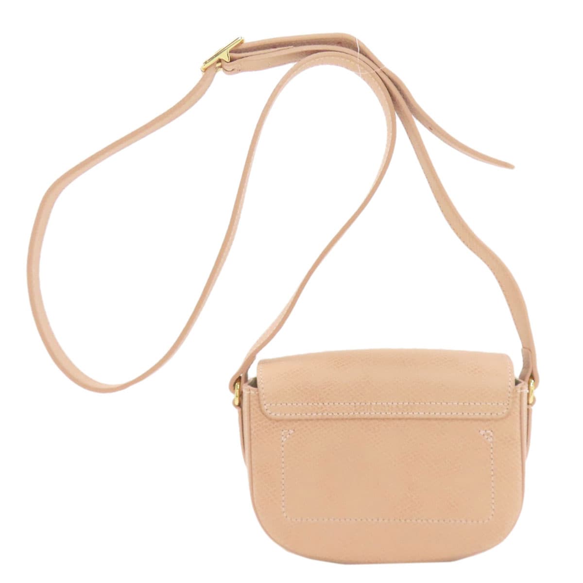 Longchamp Logo Shoulder Bag Leather for Women [Used] [Longchamp] 2