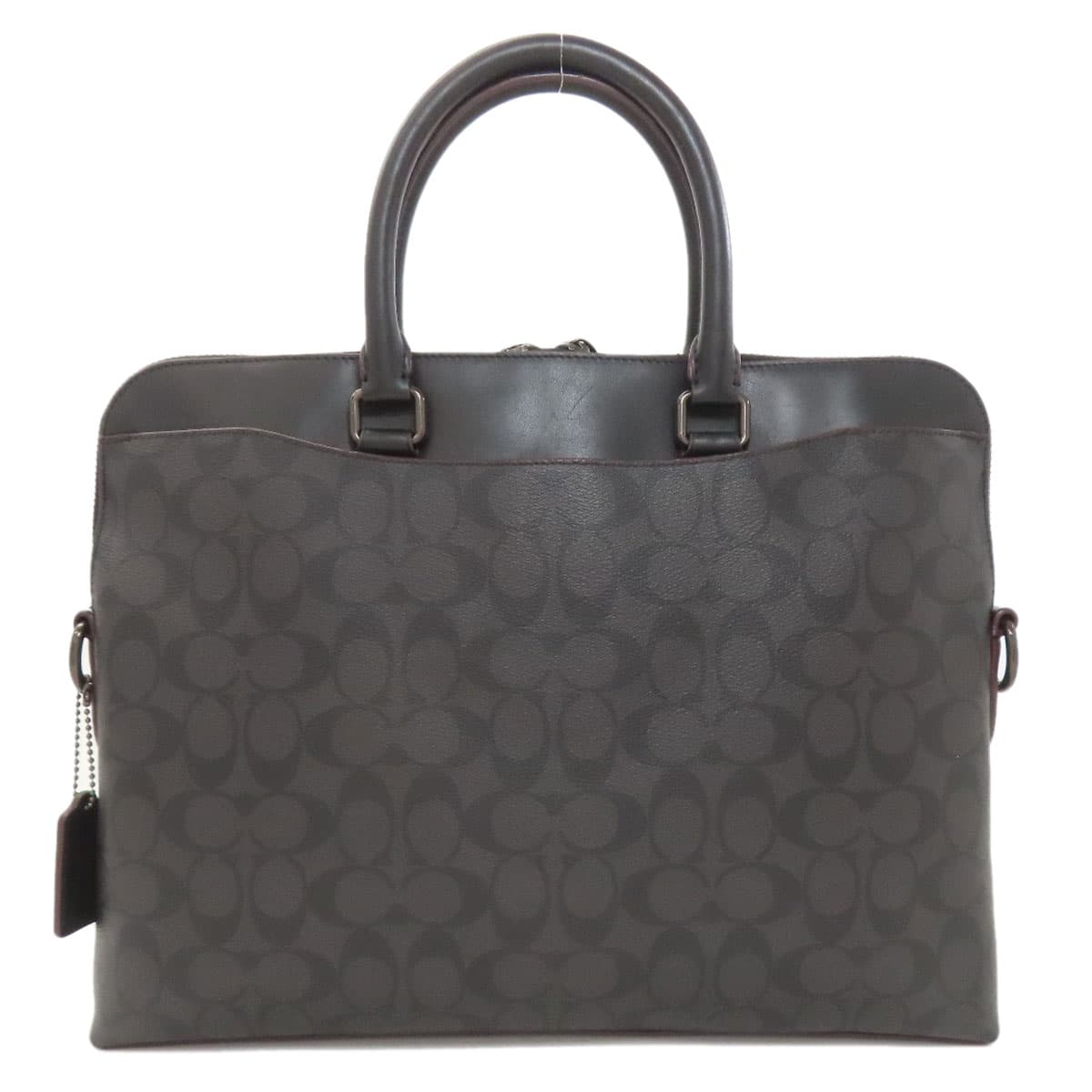 Coach F73970 Signature 2WAY Business Bag PVC/Leather Men's [Used] [COACH] F73970 2