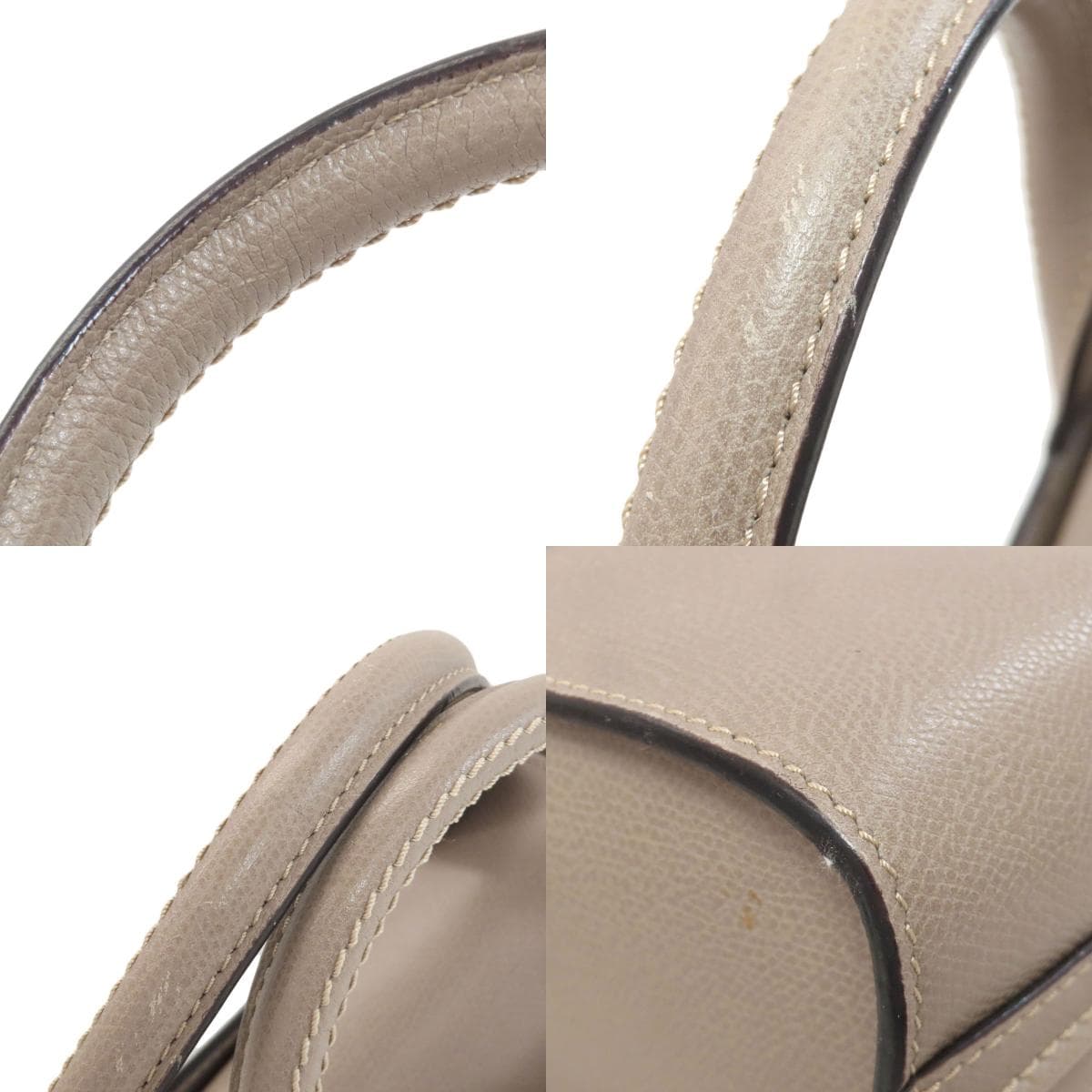 Valextra J Bag Handbag Leather Ladies [Used] [Valextra] 9