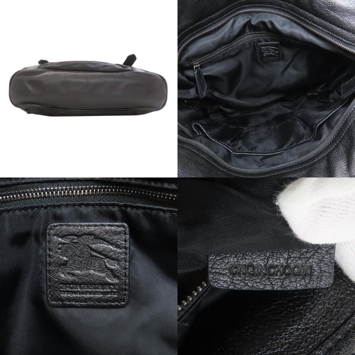 Burberry Check Pattern 2WAY Tote Bag Nylon Material Ladies [Used] [BURBERRY] 4