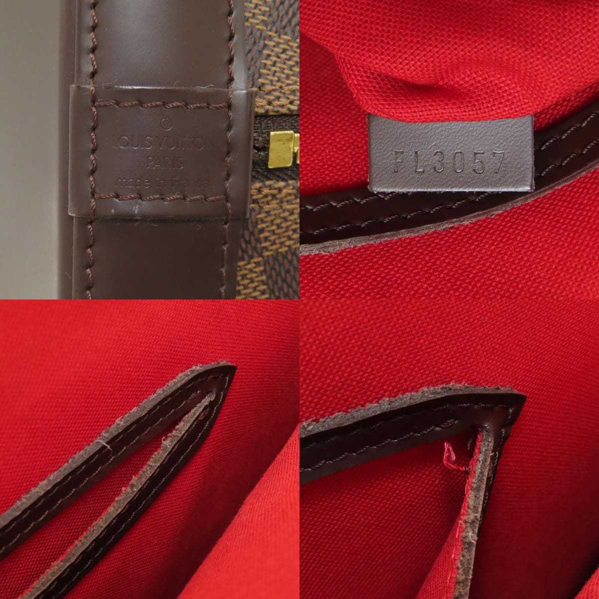 Louis Vuitton N51131 Alma Handbag Damier Canvas Ladies [Used] [LOUIS VUITTON] N51131 6