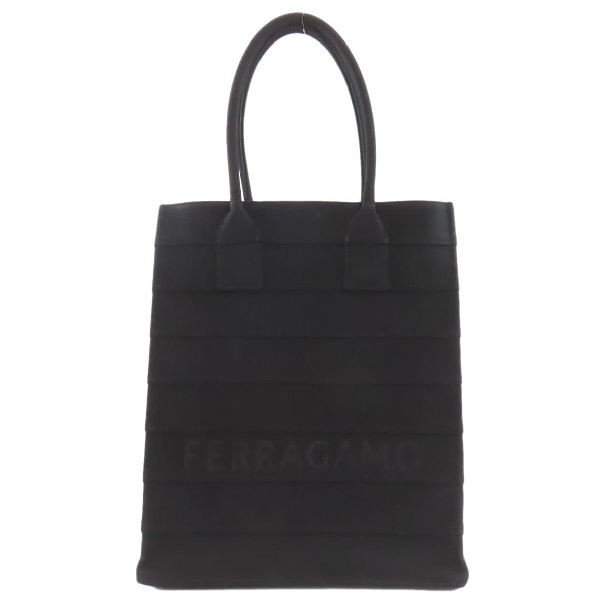 Salvatore Ferragamo 213986 BEACHWEAR GROS Tote Bag Canvas Ladies [Used] [Salvatore Ferragamo] 213986