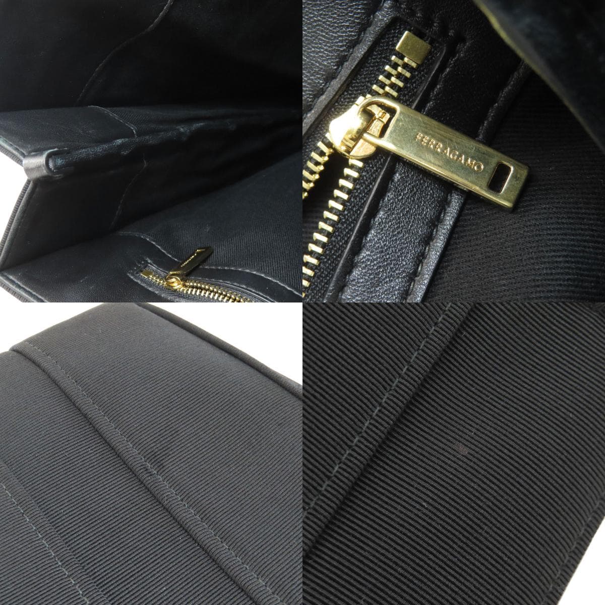 Salvatore Ferragamo 213986 BEACHWEAR GROS Tote Bag Canvas Ladies [Used] [Salvatore Ferragamo] 213986 8