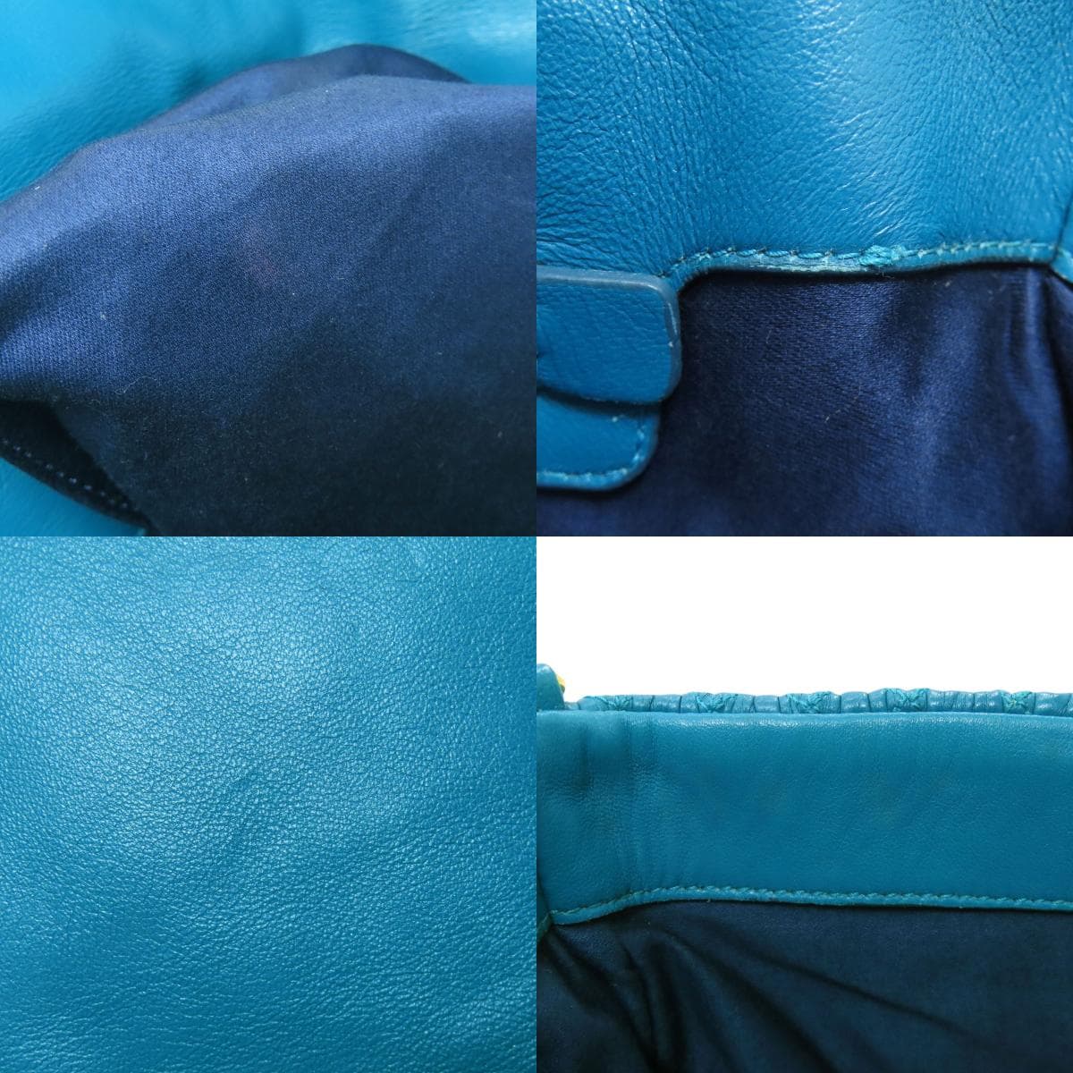 Miu Miu One Shoulder Matelassé Shoulder Bag Calf Women's [Used] [MIUMIU] 6