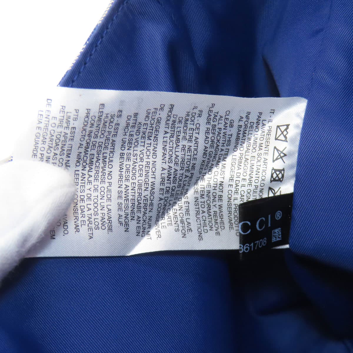 Gucci 664143 Children's Star Motif Shoulder Bag Canvas Ladies [Used] [GUCCI] 664143 8