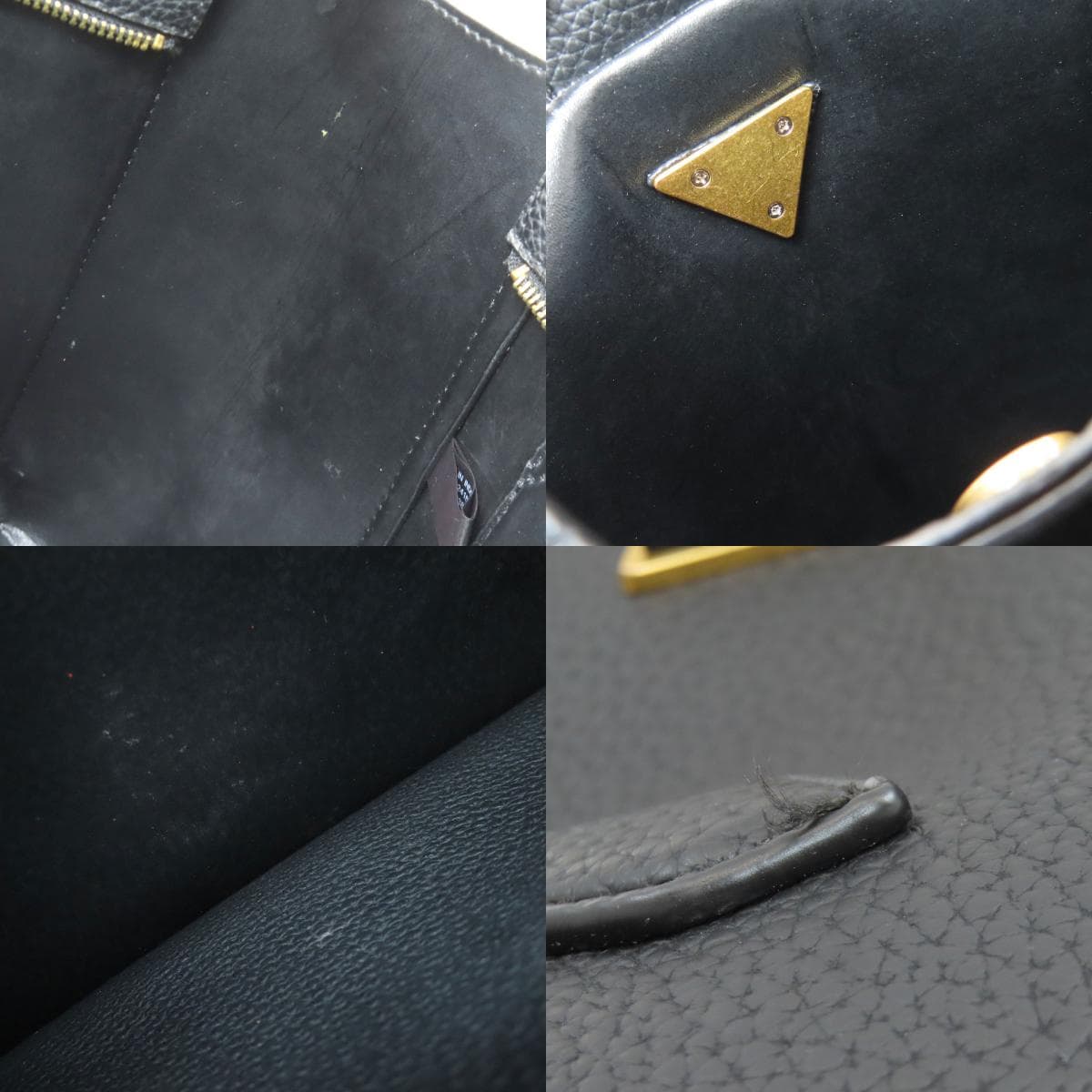 Guess Logo Tote Bag PVC Ladies [Used] [Guess] 7