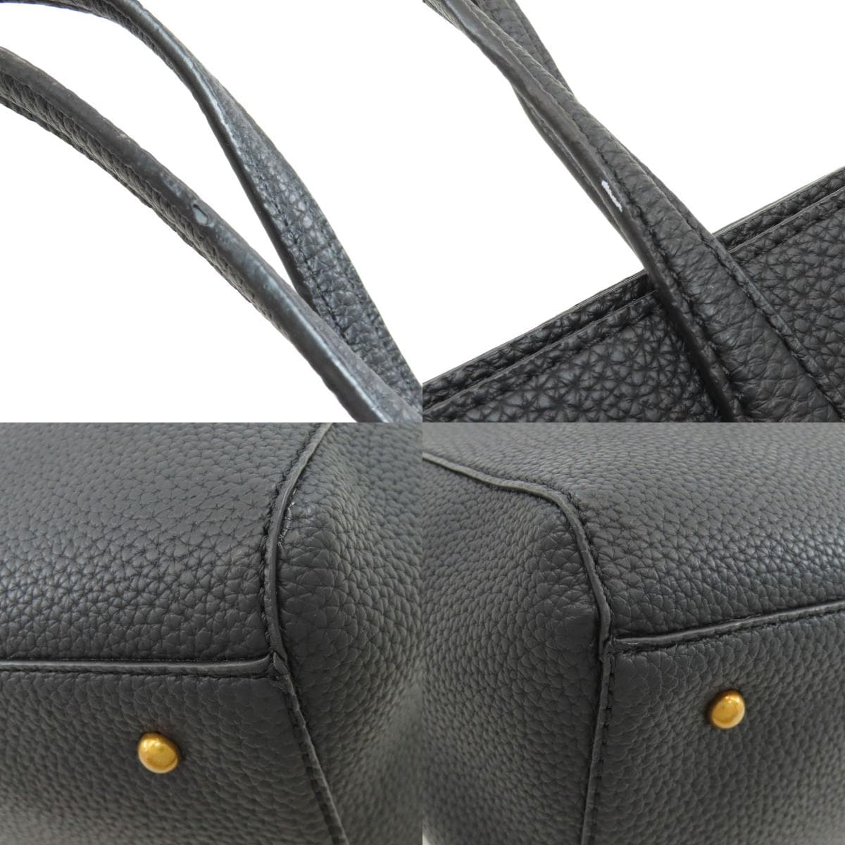 Guess Logo Tote Bag PVC Ladies [Used] [Guess] 9