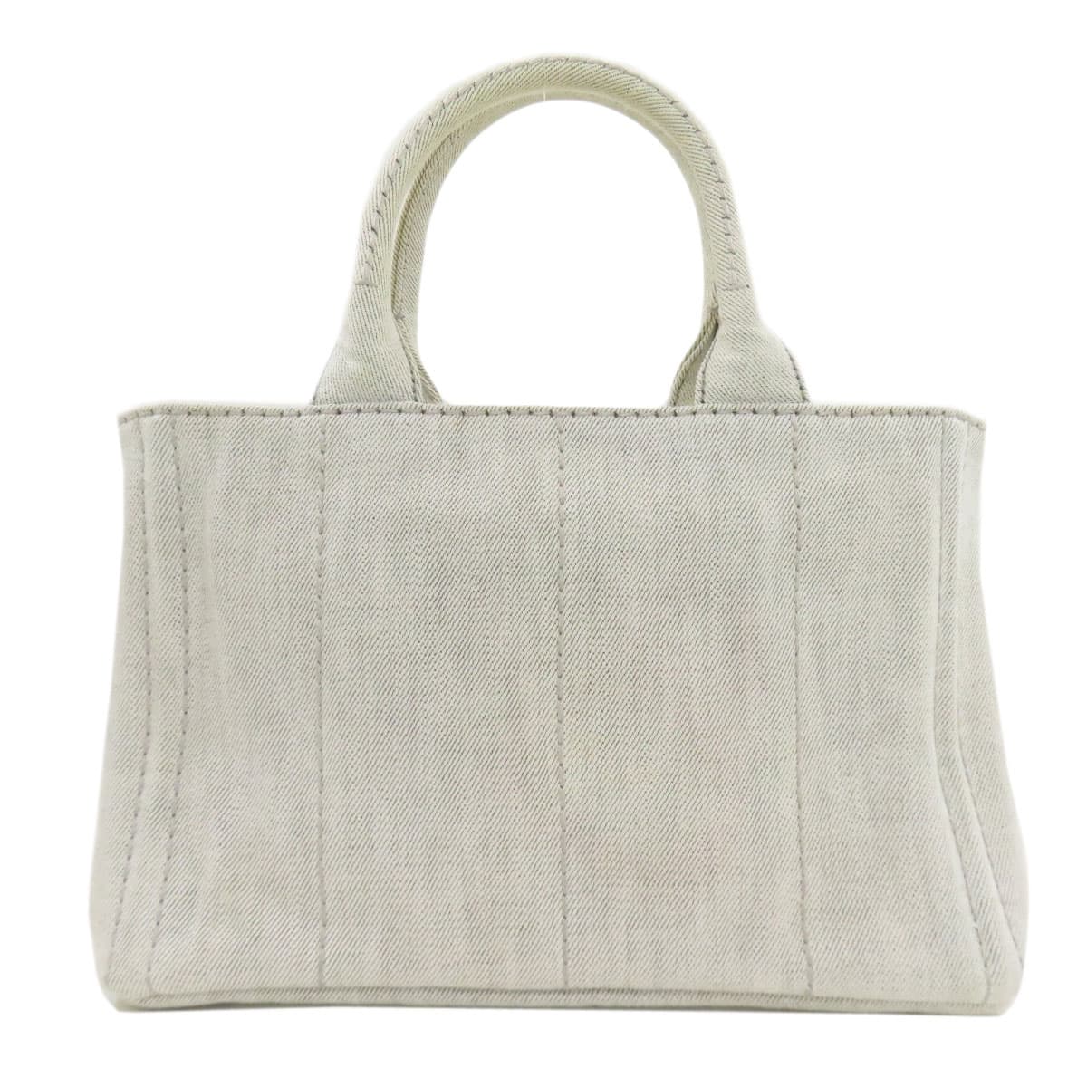 Prada 1BG439 Canapa Mini 2WAY Handbag Denim Ladies [Used] [PRADA] 1BG439 2