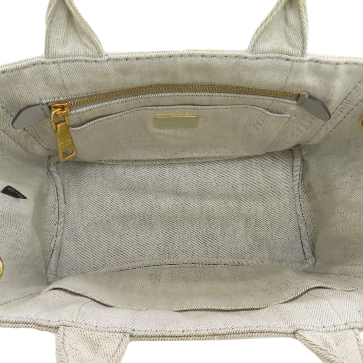 Prada 1BG439 Canapa Mini 2WAY Handbag Denim Ladies [Used] [PRADA] 1BG439 5