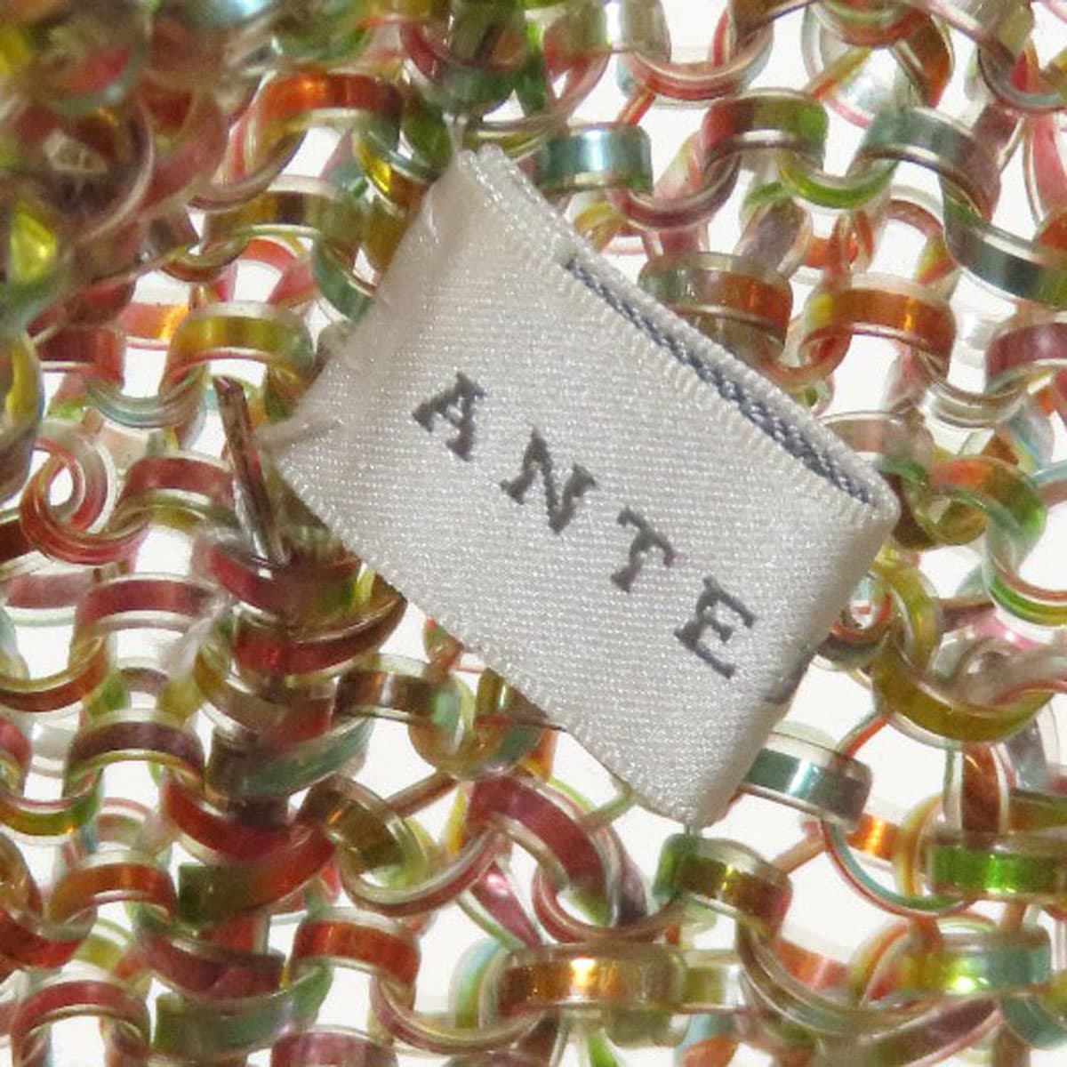 Anteprima wire bag handbag PVC for women [Used] [ANTEPRIMA] 6