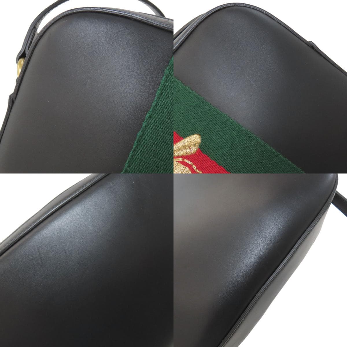 Gucci 412008 Webbing Line Shoulder Bag Canvas Ladies [Used] [GUCCI] 412008 8