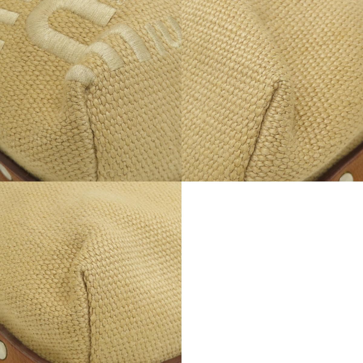 Miu Miu One Shoulder Shoulder Bag Canvas Ladies [Used] [MIUMIU] 10