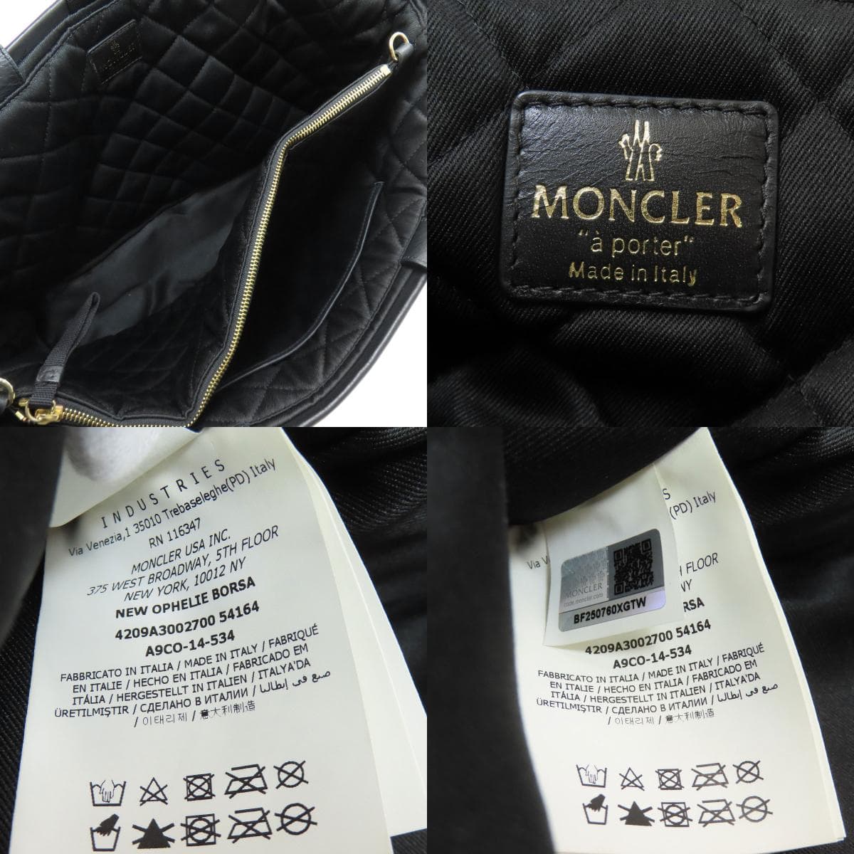 Moncler 2WAY Handbag Nylon Material Ladies [Used] [MONCLER] 5