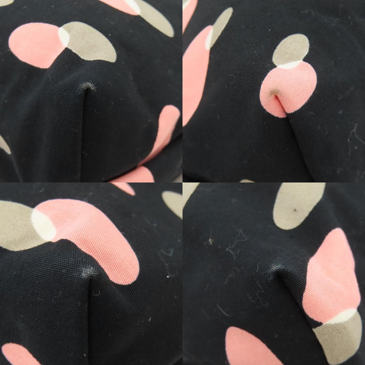 Longchamp Handled Mini Pouch Handbag Canvas Ladies [Used] [Longchamp] 10