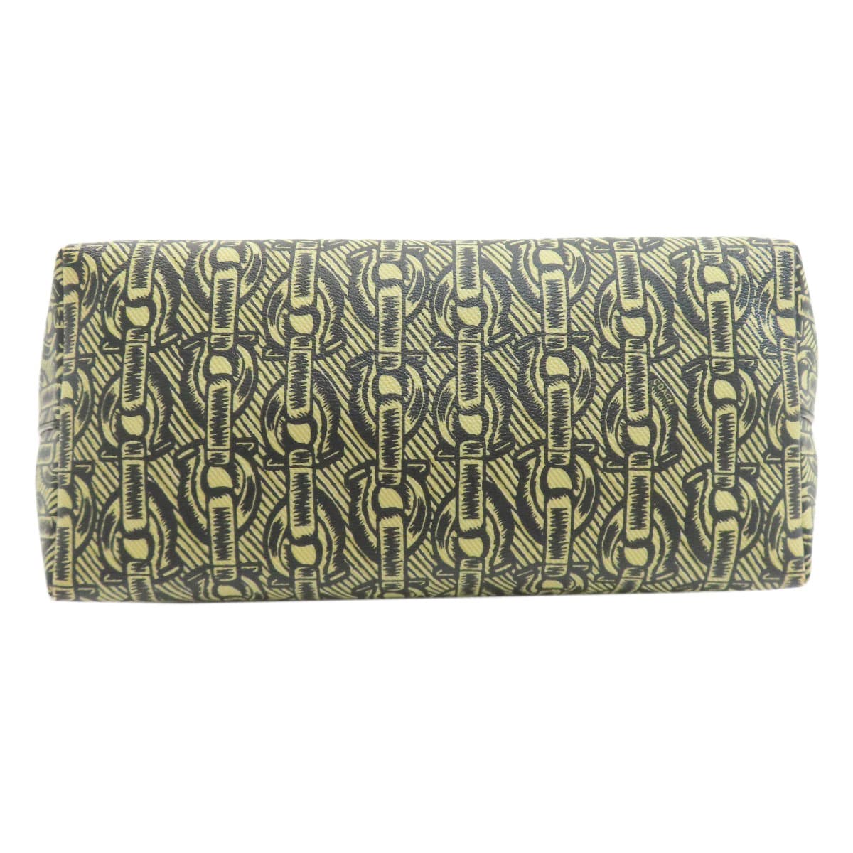 Coach F37854 Chain Pattern Tote Bag PVC/Leather Ladies [Used] [COACH] F37854 4