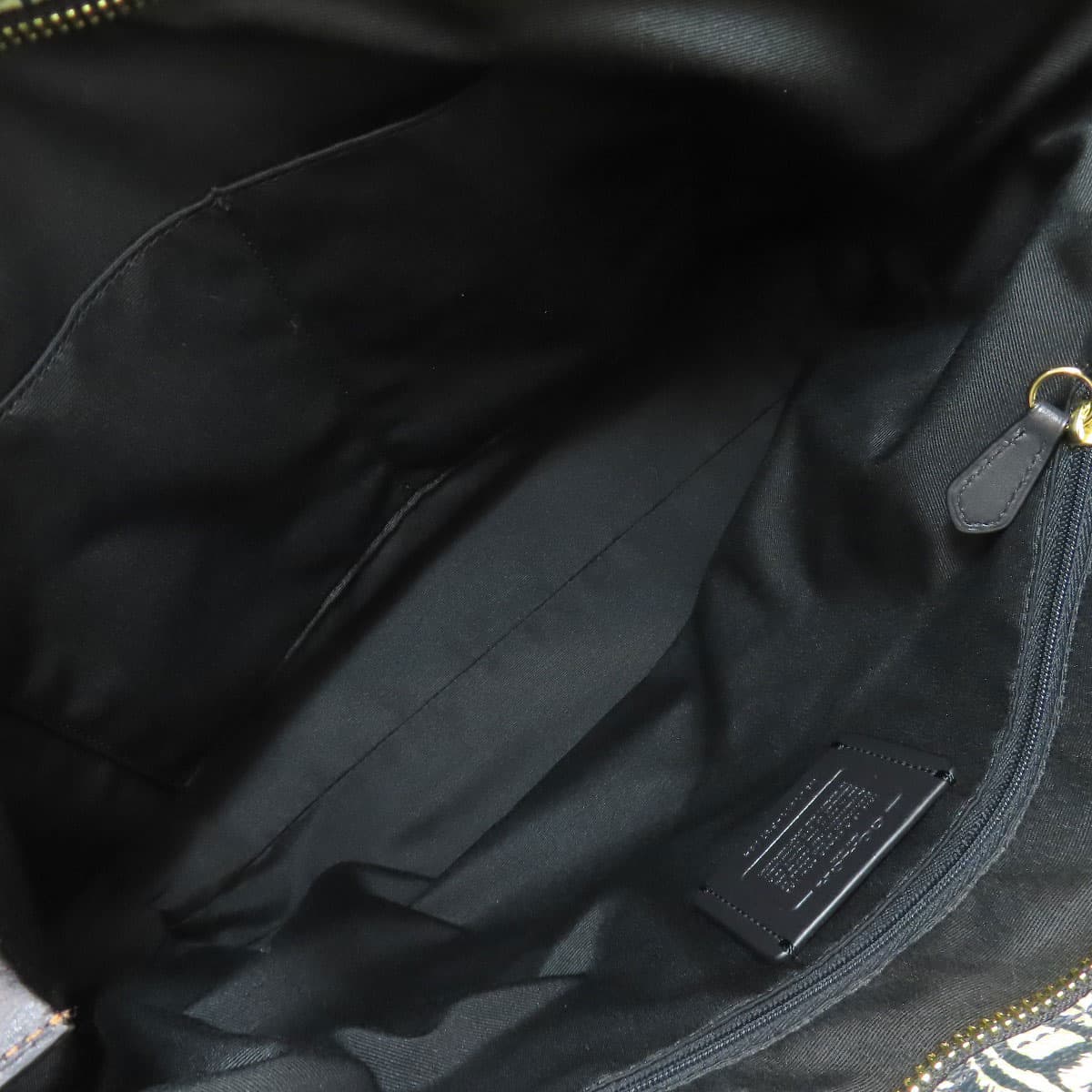 Coach F37854 Chain Pattern Tote Bag PVC/Leather Ladies [Used] [COACH] F37854 5