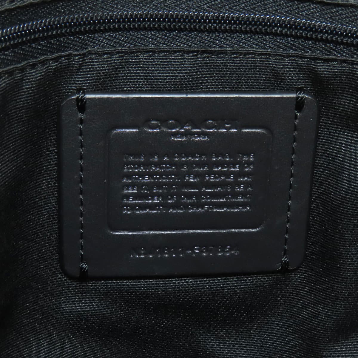 Coach F37854 Chain Pattern Tote Bag PVC/Leather Ladies [Used] [COACH] F37854 6